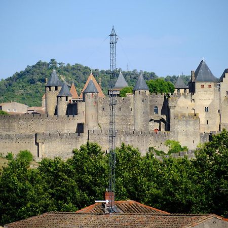 Mon Toit Carcassonnais •Hypercentre •Terrasse •Vue Apartamento Carcassonne Exterior foto